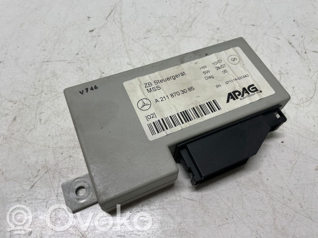 Mercedes-Benz E W211 Other control units/modules 