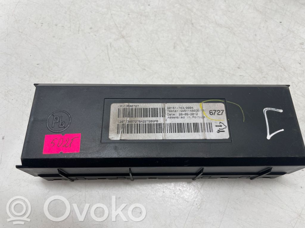 Opel Astra J Other control units/modules 