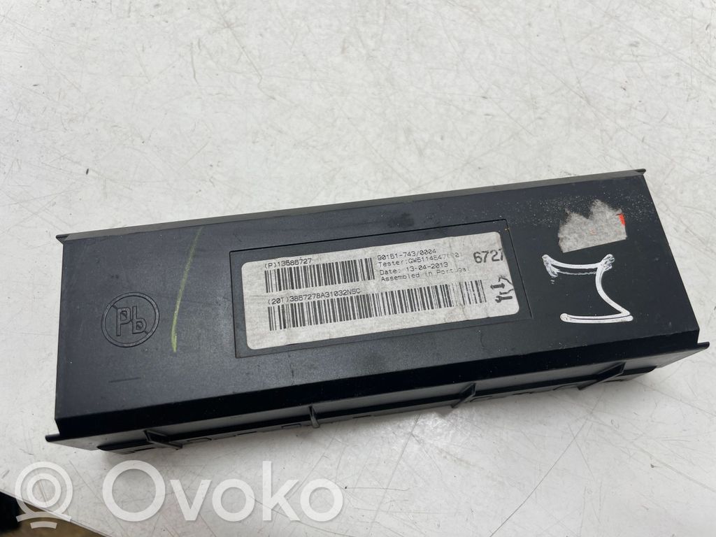 Opel Astra J Other control units/modules 
