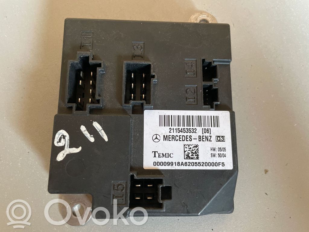 Mercedes-Benz E W211 Other control units/modules 