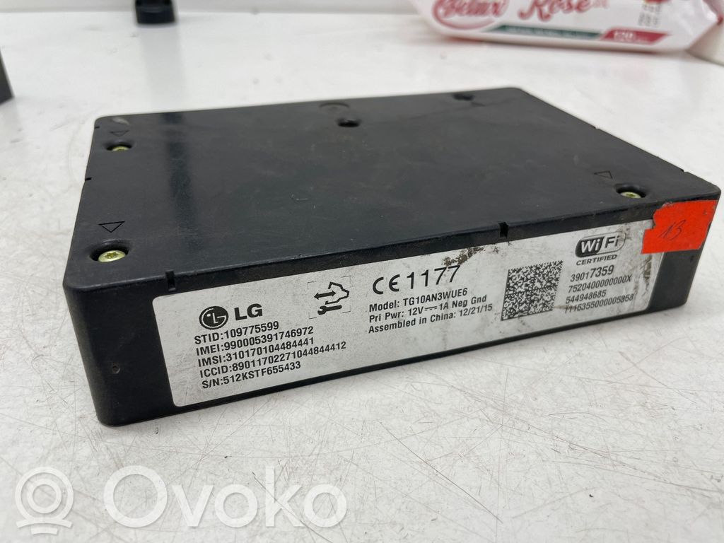 Opel Mokka X Other control units/modules 