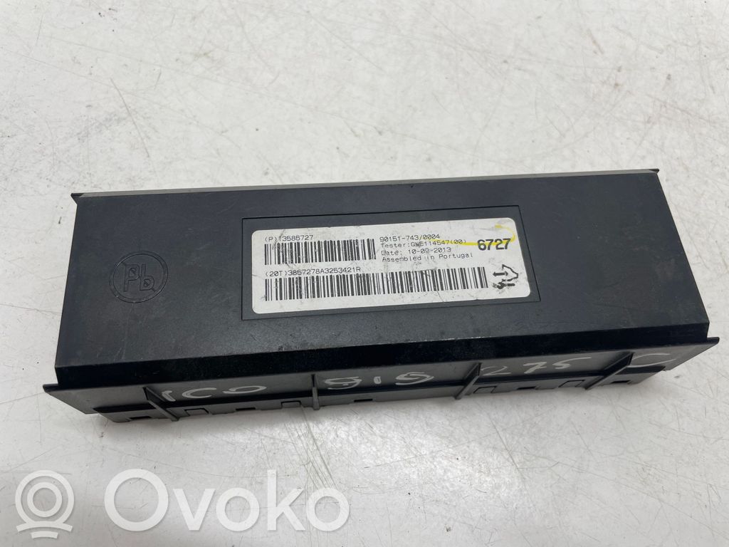 Opel Meriva B Other control units/modules 