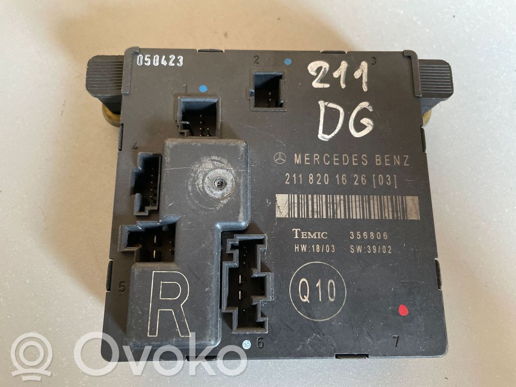Mercedes-Benz E W211 Door control unit/module 