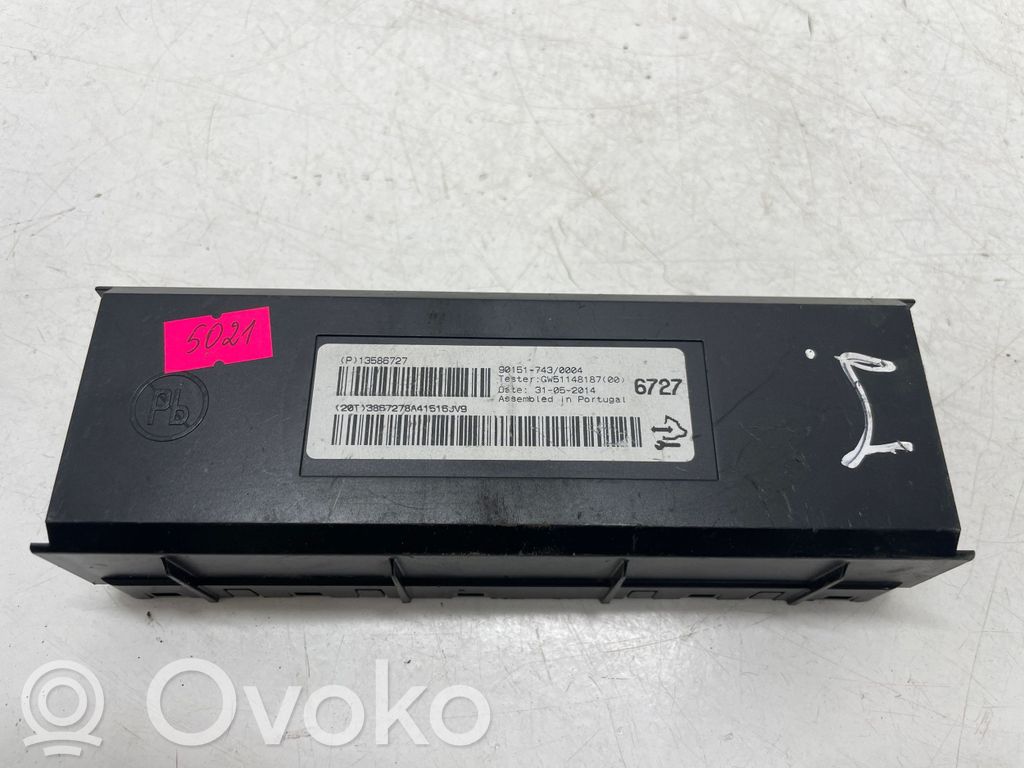 Opel Astra J Other control units/modules 