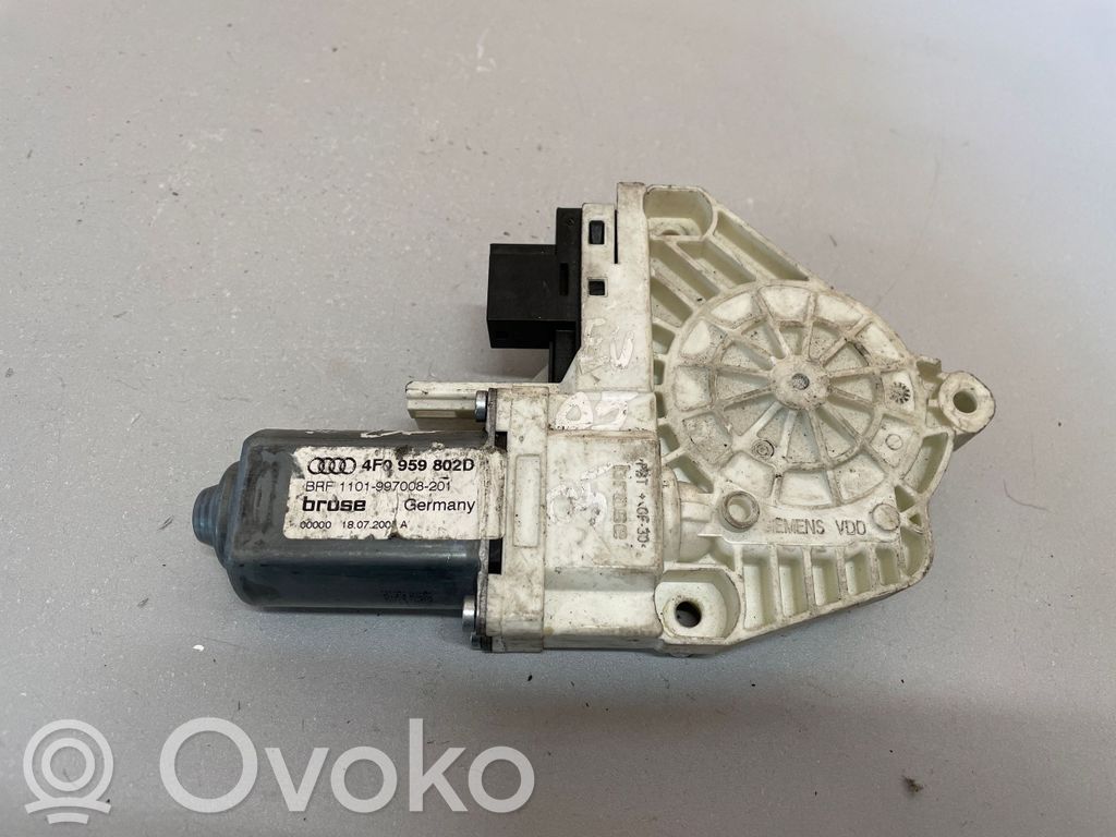 Audi A6 S6 C6 4F Galinis varikliukas langų pakėlėjo 