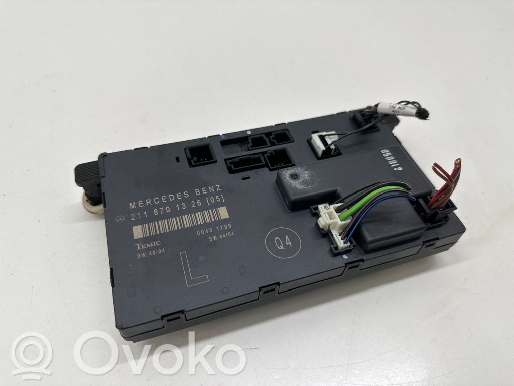 Mercedes-Benz E W211 Unitate/modul comandă uși 