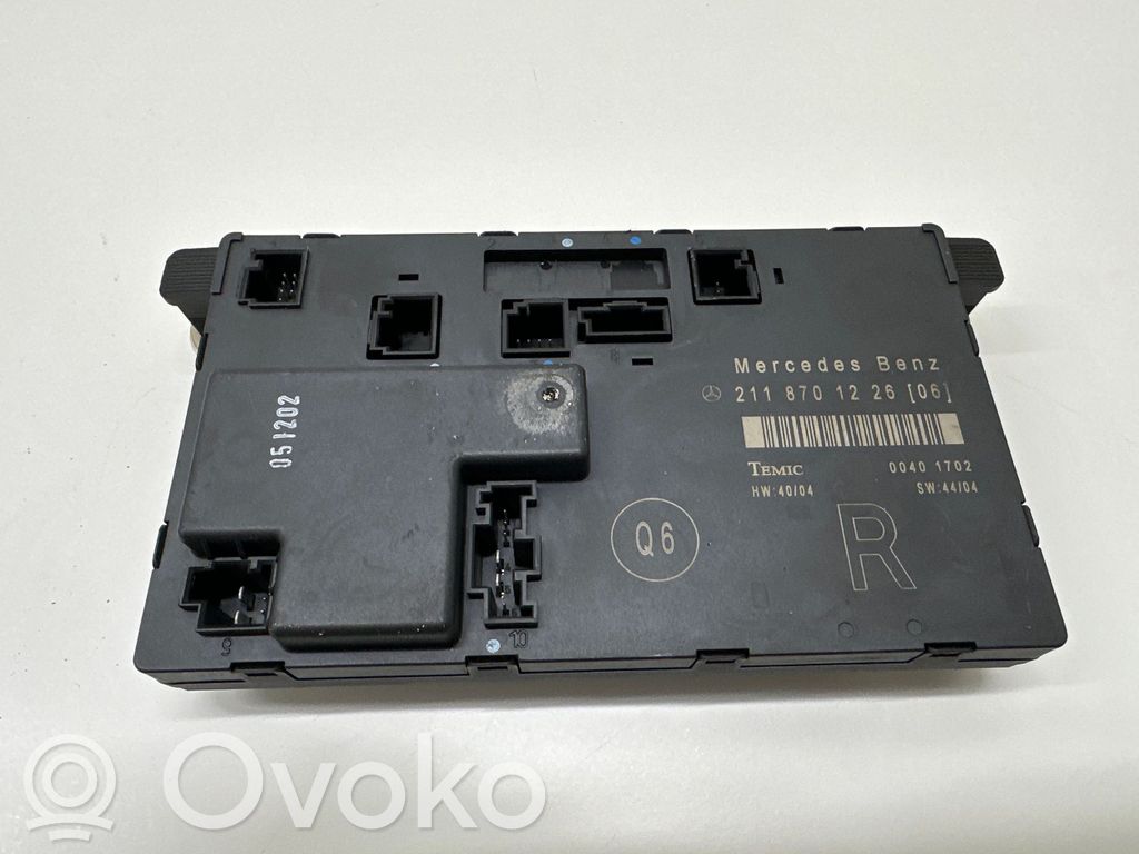 Mercedes-Benz E W211 Door control unit/module 