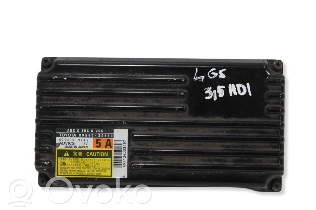 Lexus GS 300 350 430 450H ABS control unit/module 