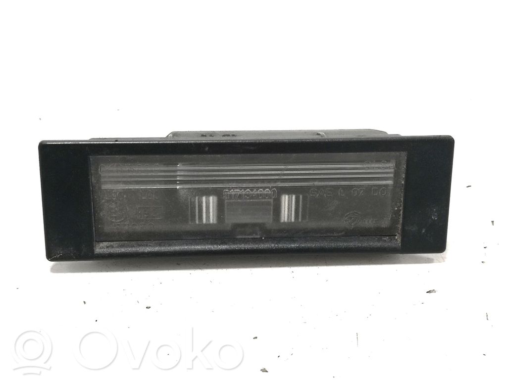 Alfa Romeo 147 Éclairage de plaque d'immatriculation 