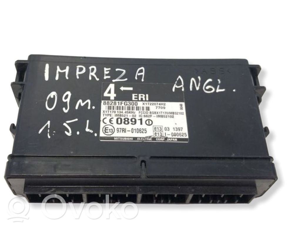 Subaru Impreza III Kiti valdymo blokai/ moduliai 