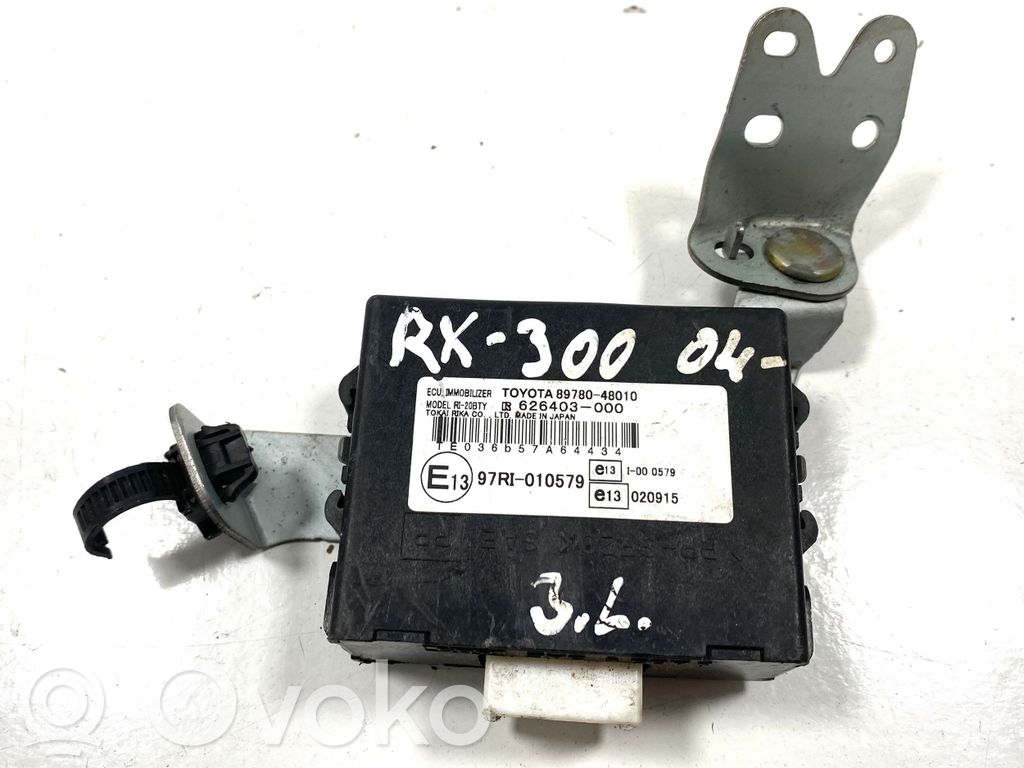 Lexus RX 300 Immobilizer control unit/module 