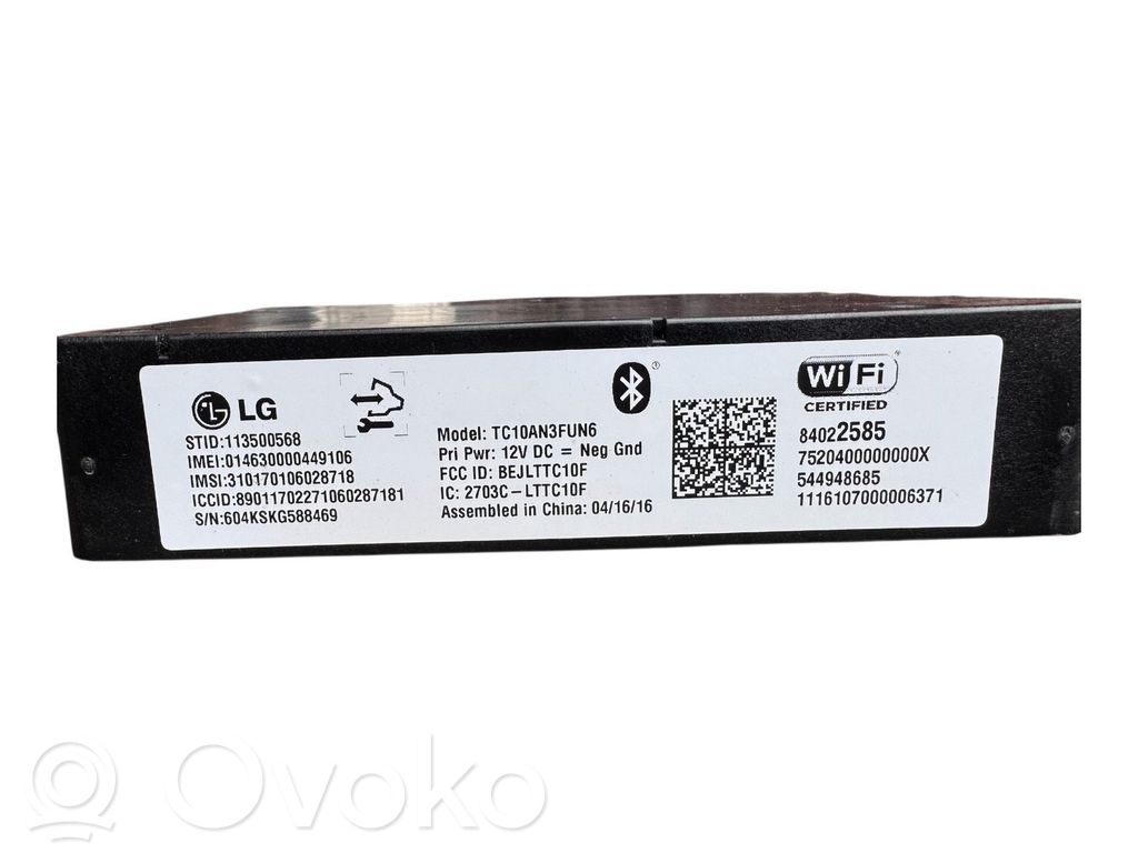 Chevrolet Volt II Bluetooth modulis 