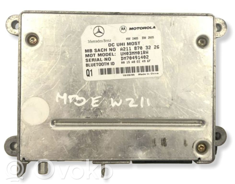 Mercedes-Benz E W211 Bluetooth modulis 