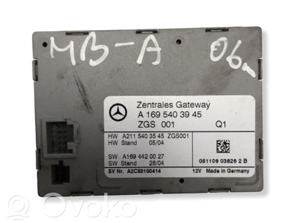 Mercedes-Benz A W169 Altre centraline/moduli 
