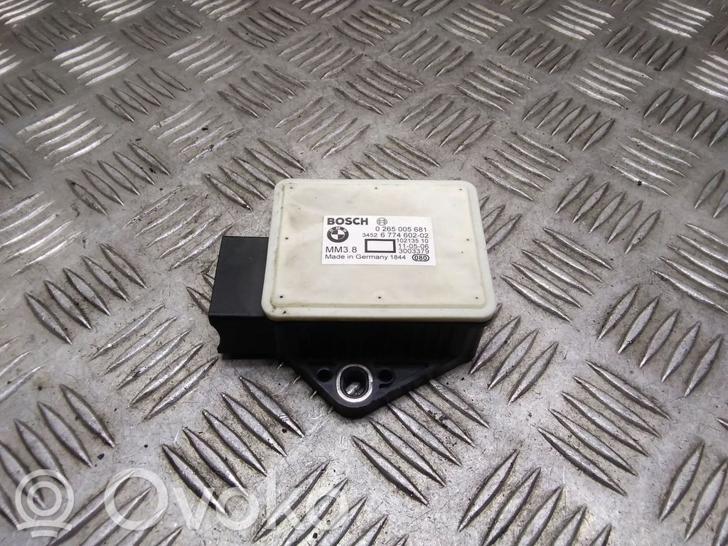 BMW 5 E60 E61 ESP acceleration yaw rate sensor 