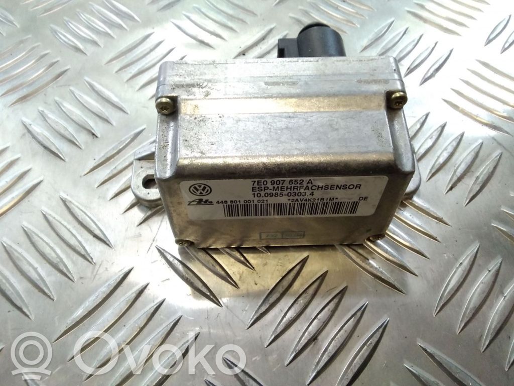 Volkswagen Touareg I Sensor ESP de aceleración de frecuencia del intermitente 