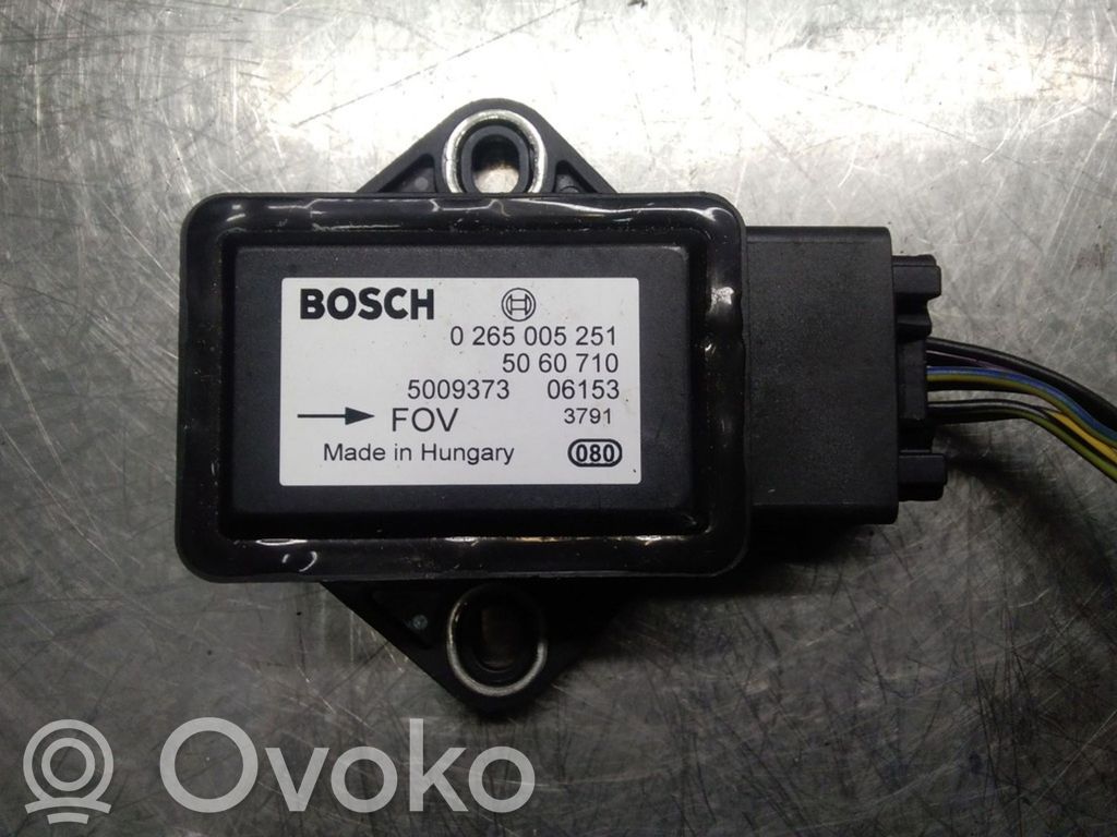 Saab 9-5 ESP acceleration yaw rate sensor 