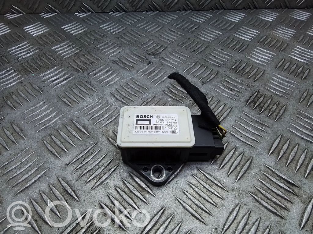 Peugeot 308 ESP acceleration yaw rate sensor 