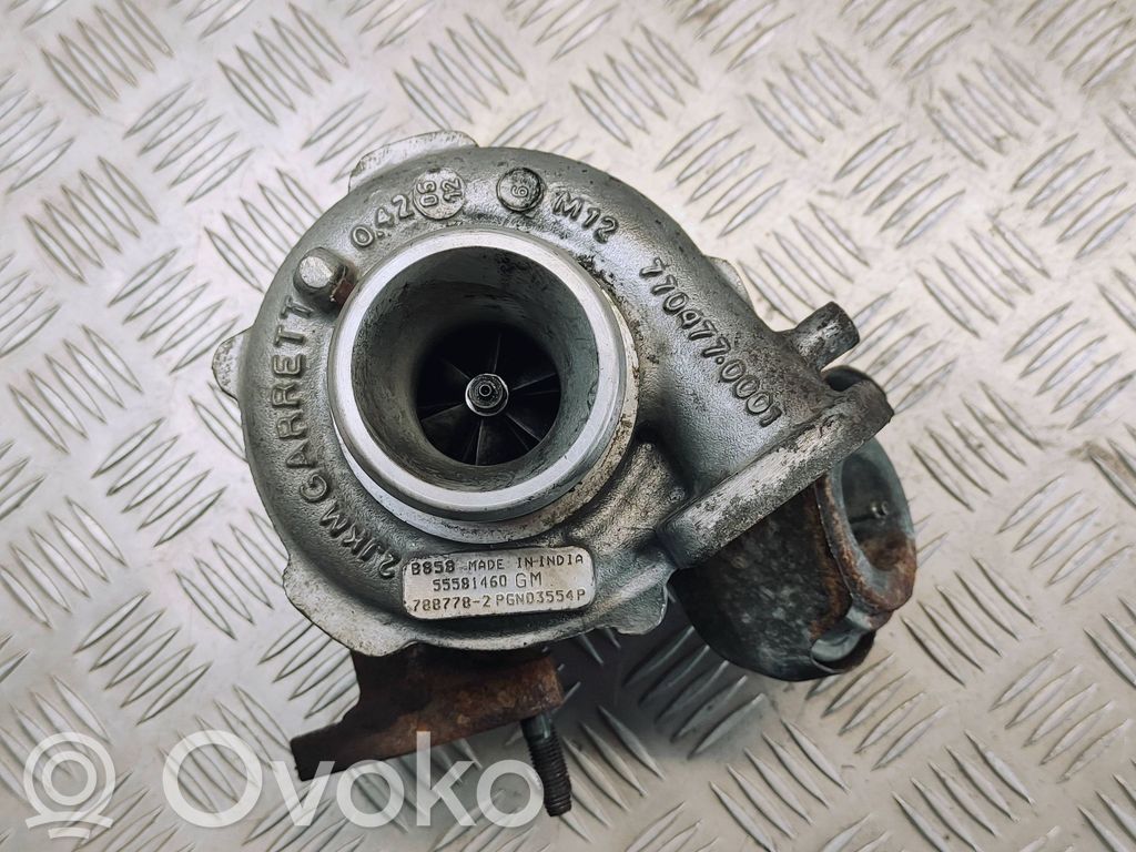 Opel Zafira C Turbīna 