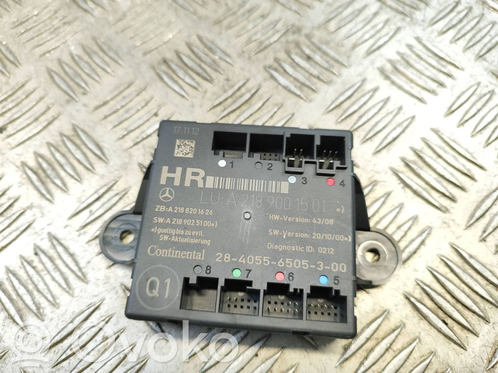 Mercedes-Benz C W204 Door control unit/module 