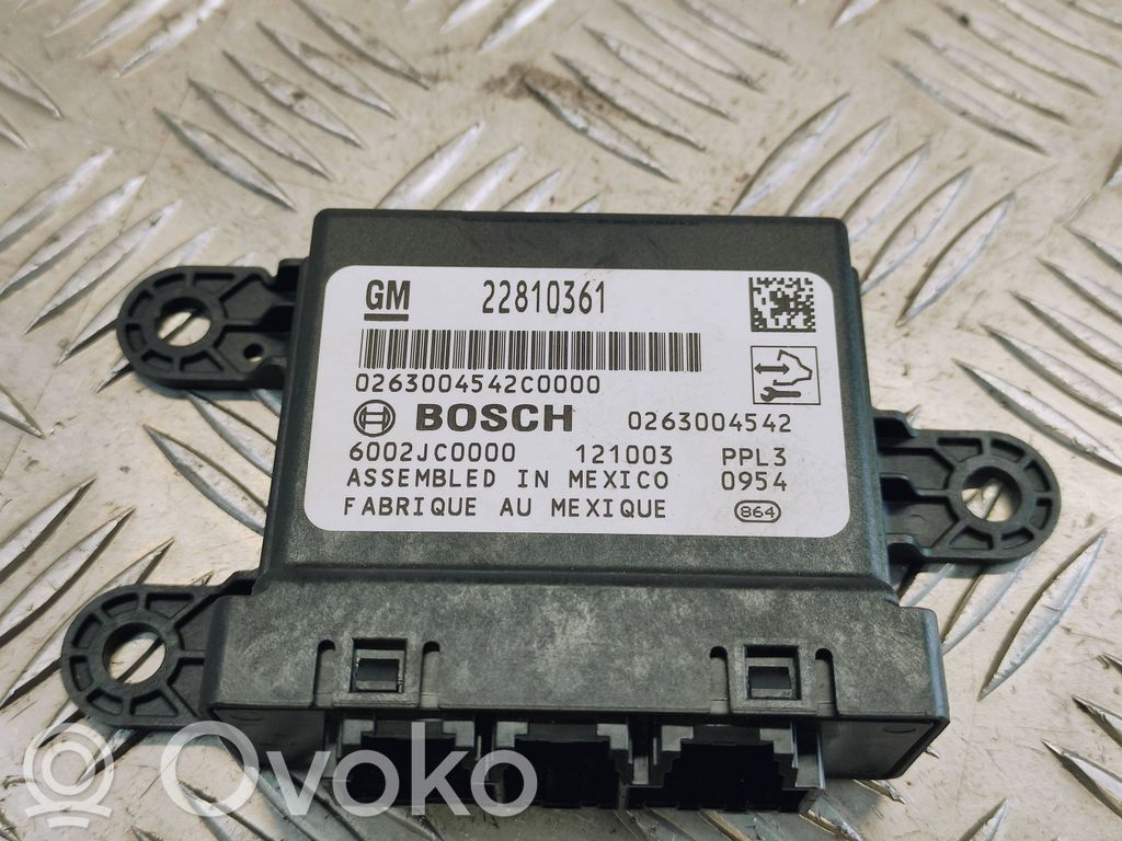 Opel Zafira C Parking PDC control unit/module 