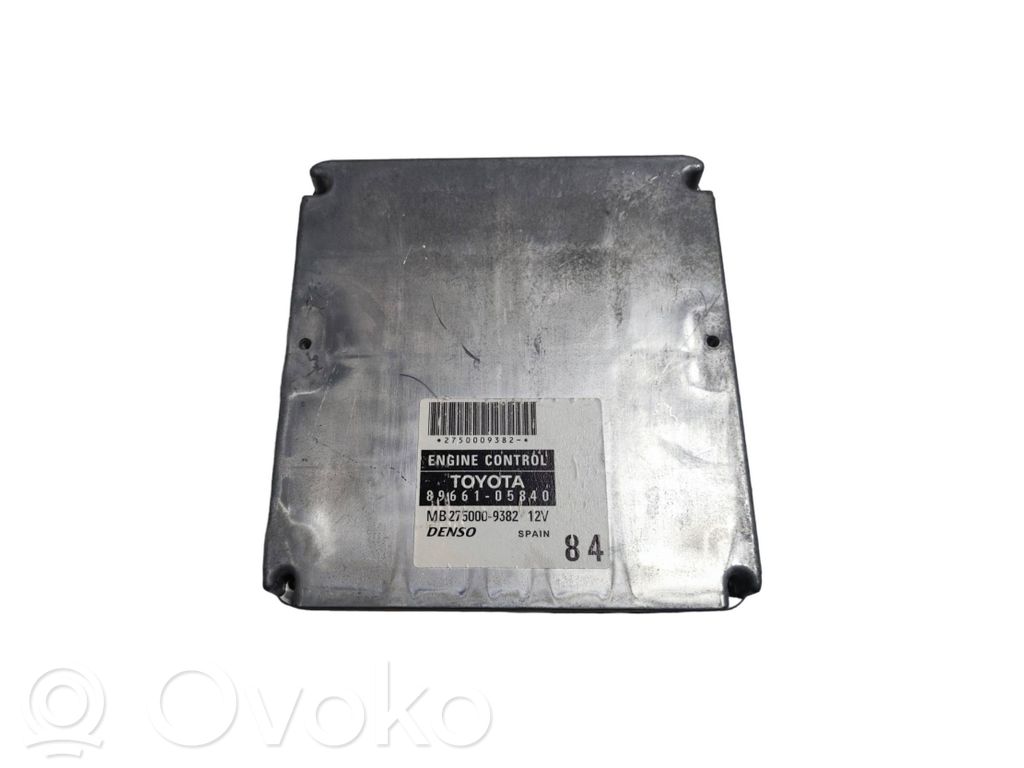 Toyota Avensis T250 Unidad de control/módulo del motor 
