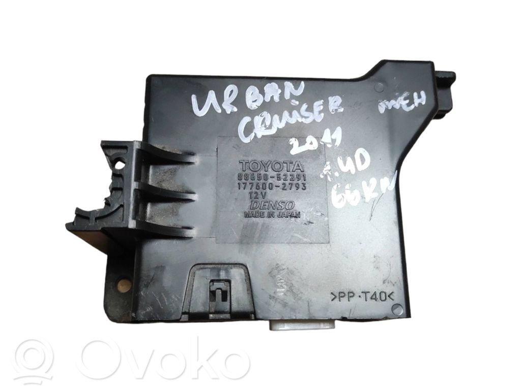 Toyota Urban Cruiser (XP110) Other control units/modules 