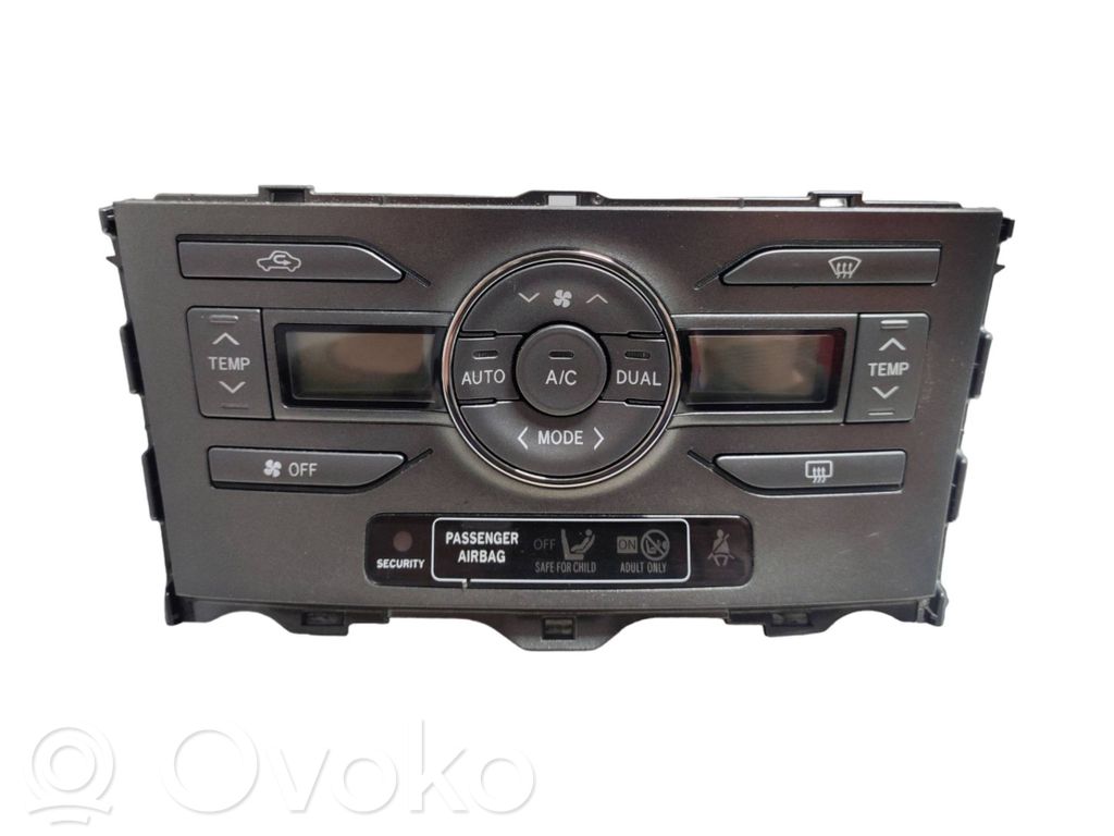 Toyota Auris 150 Climate control unit 