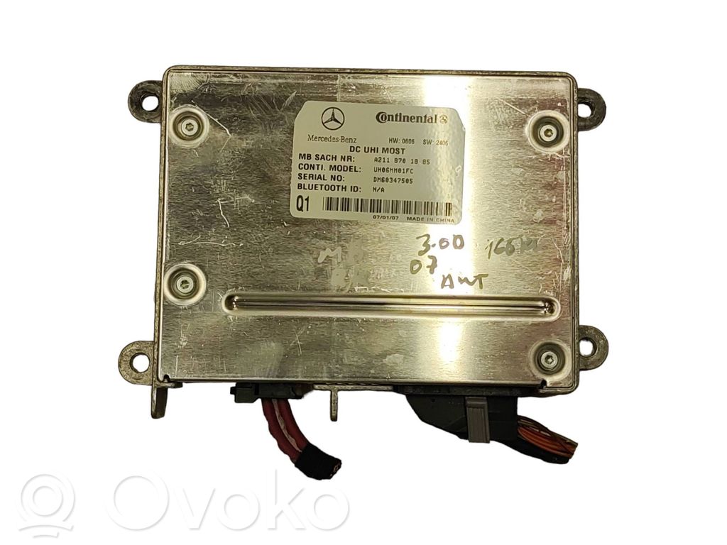Mercedes-Benz R W251 Bluetooth control unit module 