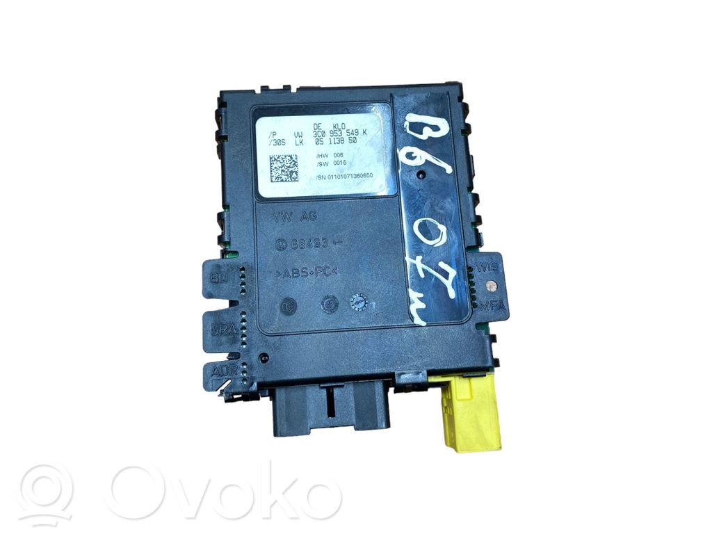 Volkswagen PASSAT B6 Sensor de ángulo de dirección 