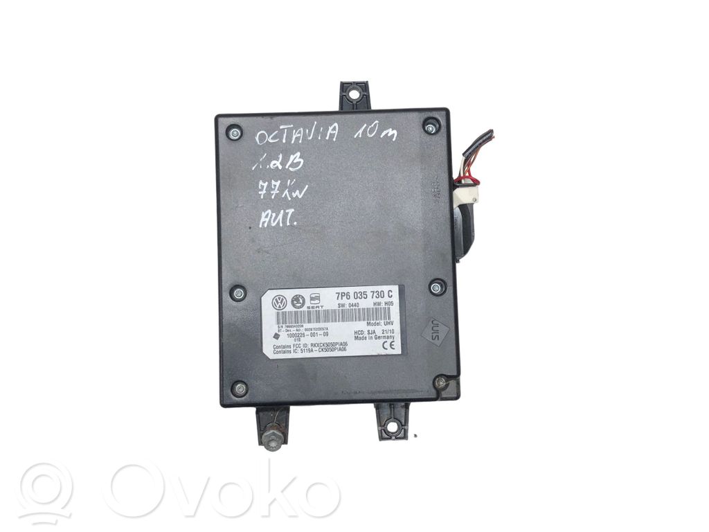 Skoda Octavia Mk2 (1Z) Bluetooth control unit module 
