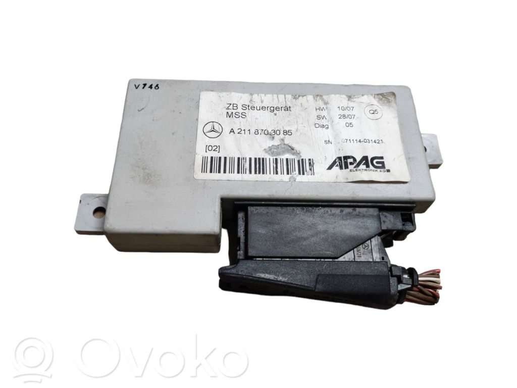 Mercedes-Benz E W211 Other control units/modules 