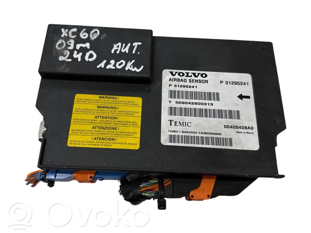 Volvo XC60 Airbag control unit/module 