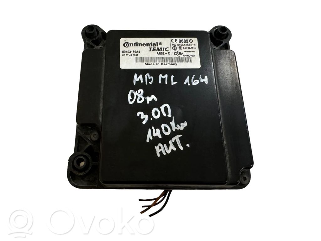 Mercedes-Benz ML W164 Sensor de radar Distronic