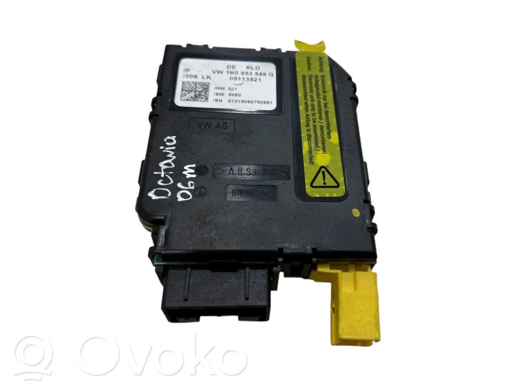 Skoda Octavia Mk2 (1Z) Sensor de ángulo de dirección 