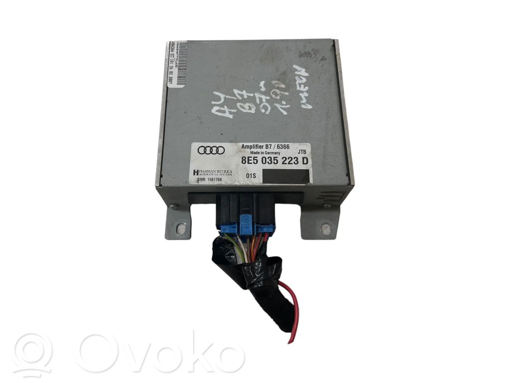 Audi A4 S4 B7 8E 8H Amplificador de sonido 