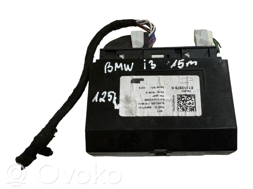 BMW i3 Air conditioning/heating control unit 