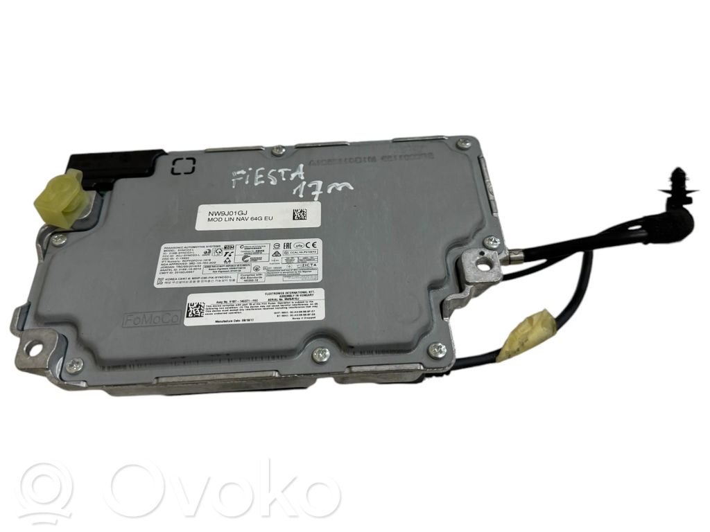 Ford Fiesta GPS navigation control unit/module 
