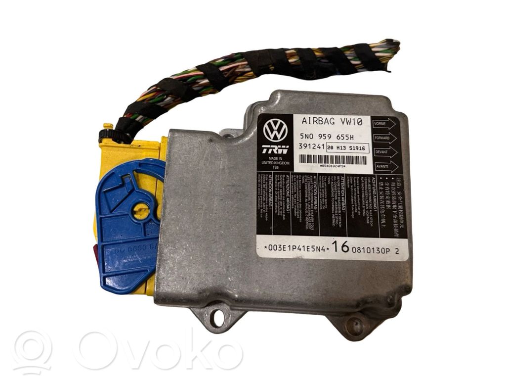 Volkswagen PASSAT B6 Airbag control unit/module 
