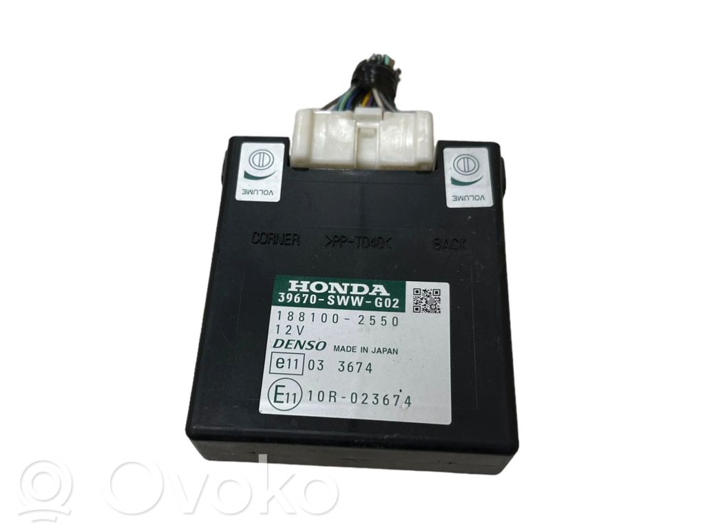 Honda CR-V Unidad de control/módulo PDC de aparcamiento 