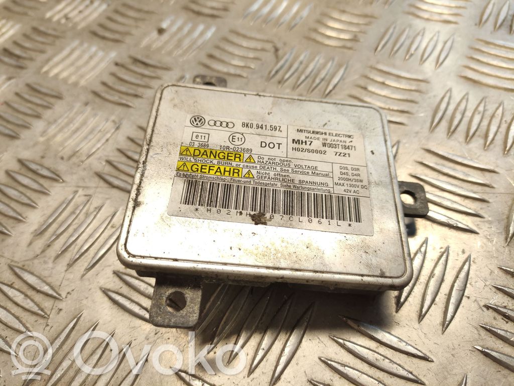 Audi A4 S4 B8 8K Headlight ballast module Xenon 