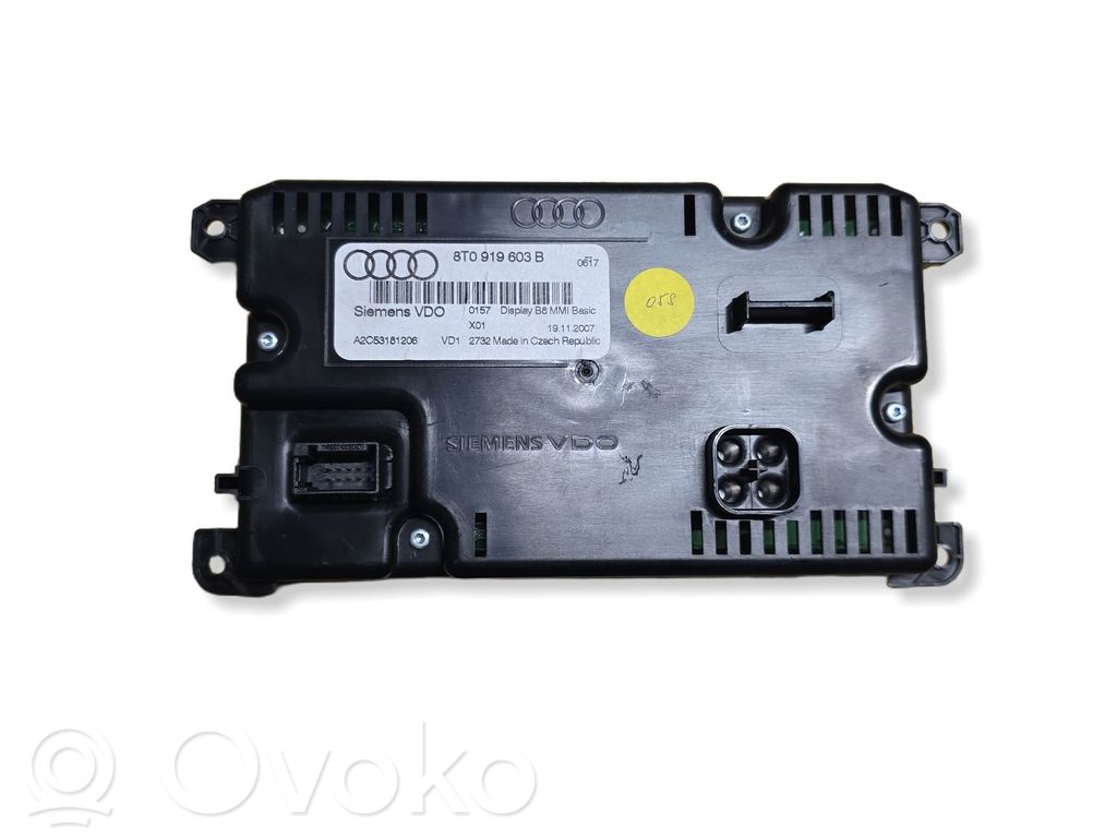 Audi A5 Sportback 8TA Screen/display/small screen 