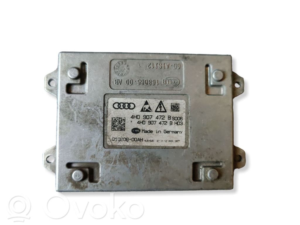 Audi A8 S8 D4 4H Headlight ballast module Xenon 