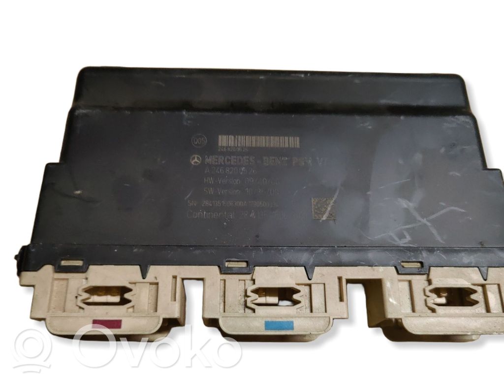 Mercedes-Benz B W246 W242 Module de commande de siège 