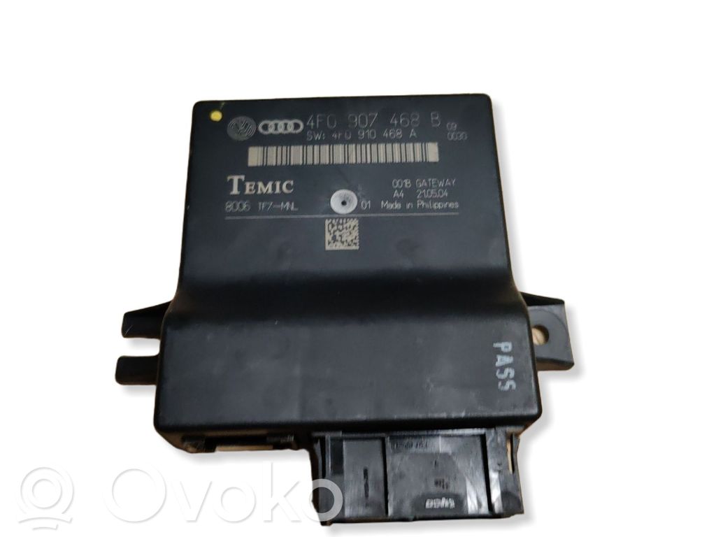 Audi A6 S6 C6 4F Gateway control module 
