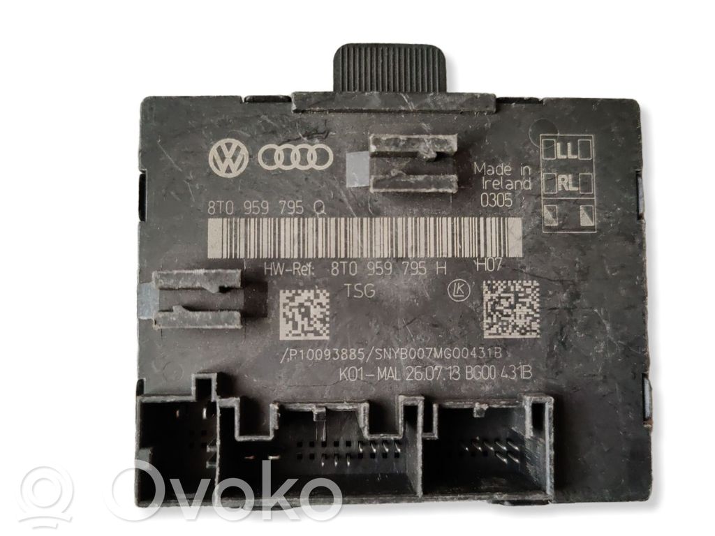 Audi A5 Sportback 8TA Door control unit/module 