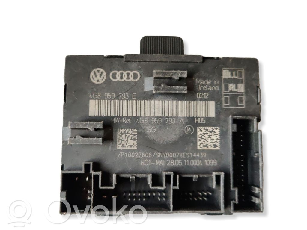 Audi A6 C7 Door control unit/module 