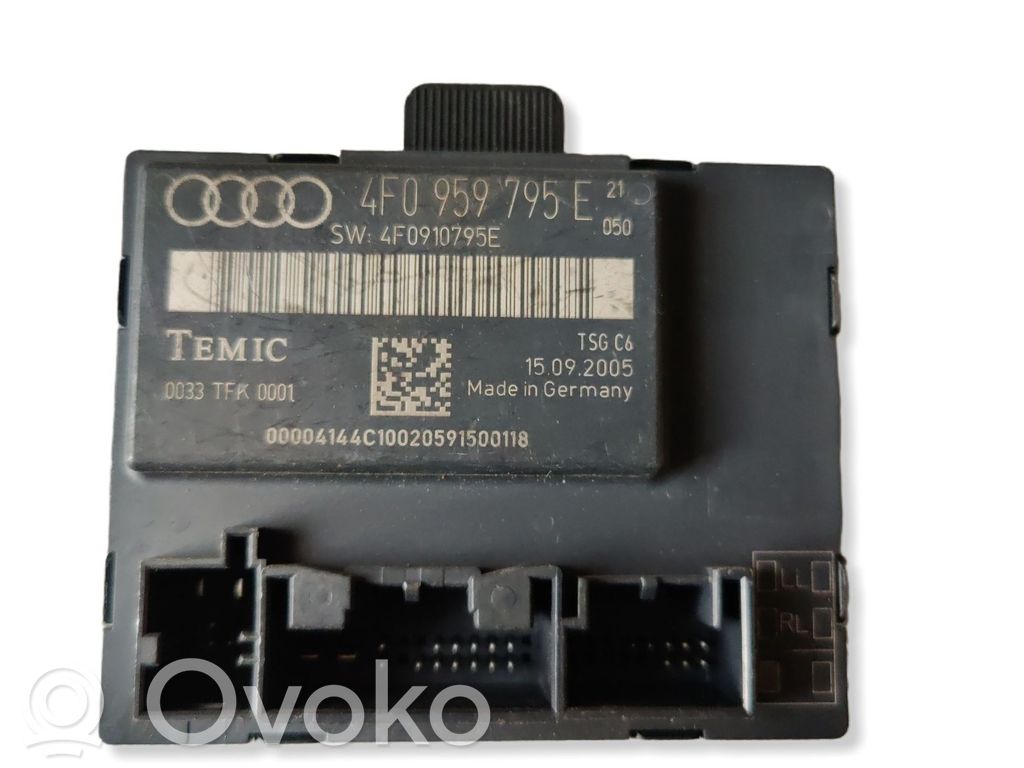 Audi A6 Allroad C6 Door control unit/module 