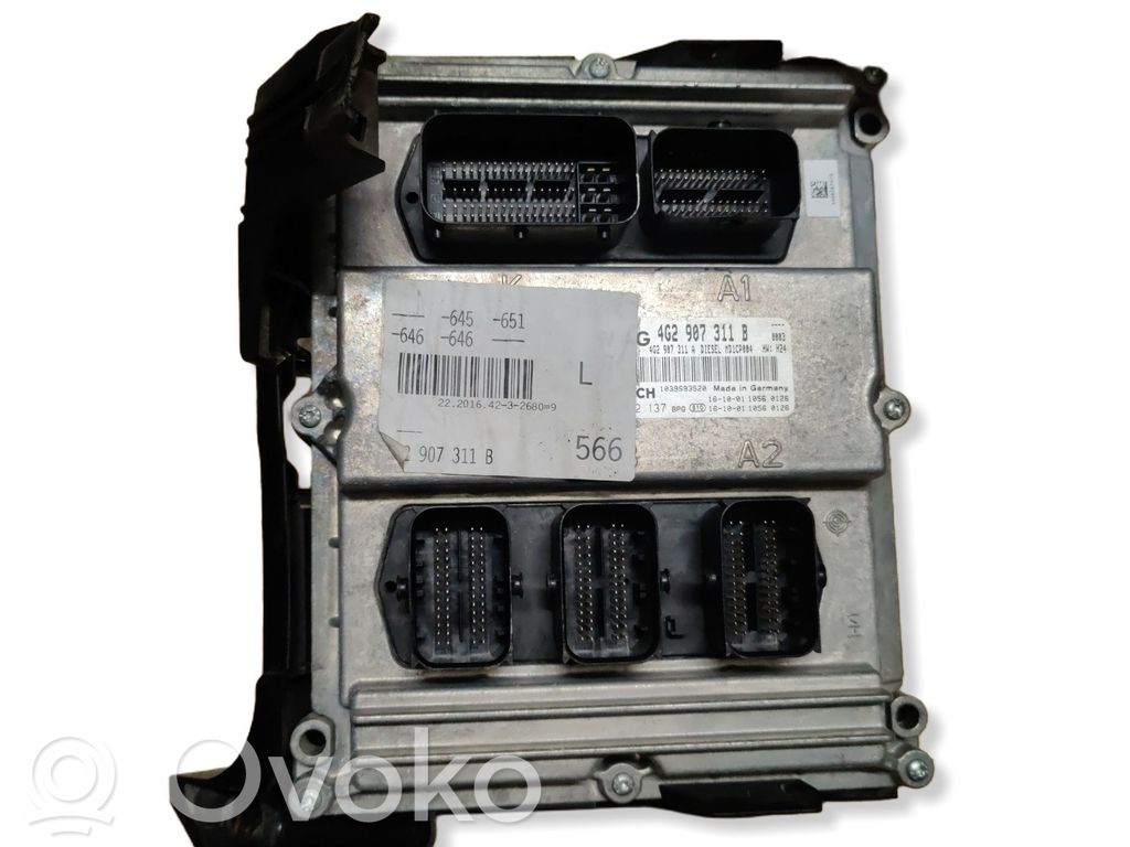 Engine control unit/module   4G2907311B,2907311B