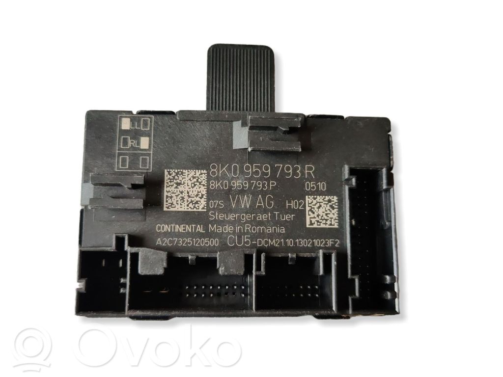 Audi A4 S4 B8 8K Durų elektronikos valdymo blokas 